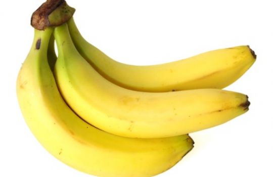 In Bananen ist Kalium enthalten.