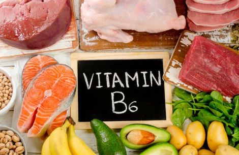 Fotografie von Lebensmitteln mit hohem Vitamin B6-Gehalt